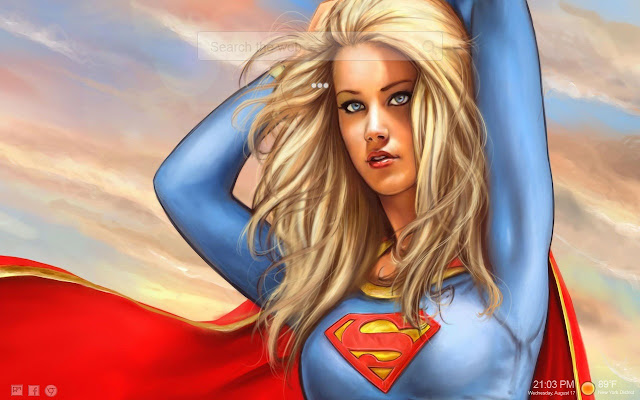 Supergirl NewTab