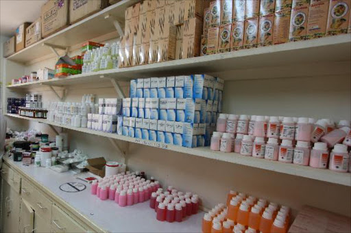 Medicine in a Pharmacy. Photo/ Jack Owuor