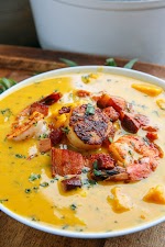 Cajun Sweet Potato Seafood Chowder was pinched from <a href="http://www.closetcooking.com/2017/02/cajun-sweet-potato-seafood-chowder.html" target="_blank">www.closetcooking.com.</a>