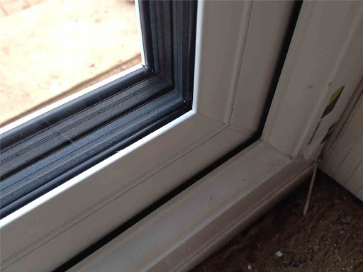 Triple glazing on a new extension ( unfinished )