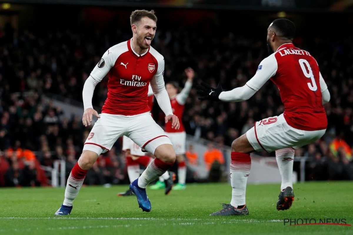 ? Arsenal geeft Russen billenkoek met beauty van Ramsey, Atlético Madrid laat tegenstander welgeteld 22 seconden meedoen in de strijd