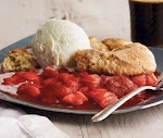 Lemony Strawberry-Rhubarb Cobbler Recipe | Epicurious.com was pinched from <a href="http://www.epicurious.com/recipes/food/views/Lemony-Strawberry-Rhubarb-Cobbler-51152200" target="_blank">www.epicurious.com.</a>