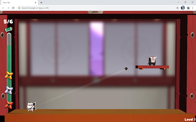 Ultra Ninja Shooter Game chrome extension