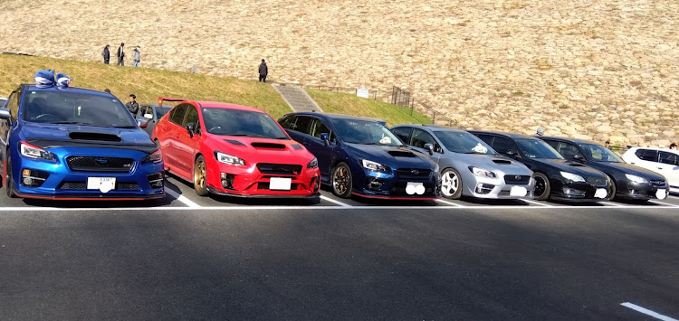 WRX STIの殿ダム記念公園・殿ダムミーティング・殿ダムMT・よたろうみーてぃんぐ・オールジャンルミーティングに関するカスタム事例の投稿画像1枚目