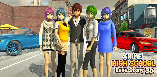 Anime High School Boy Life 3D - Apps on Google Play