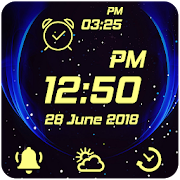 Digital Clock Live Wallpaper  Icon