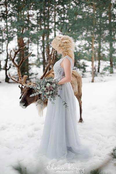 Fotógrafo de casamento Elena Koziy (kolenka). Foto de 28 de março 2017