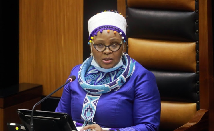 National Assembly speaker Nosiviwe Mapisa-Nqakula. Picture: SUPPLIED