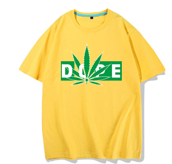 Title 4, Hemp Leaf Dope Weed New Rap Trend Hip Hop T-shi...