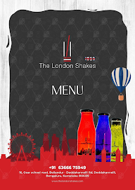 The London Shakes 1950 menu 3