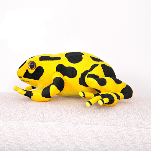 Title 1, Realistic simulation frog plush toy, soft and c...