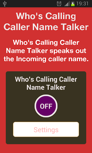 Whos Calling Caller Name Talke