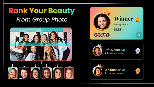 Screenshot Face Beauty Score Calc & Tips