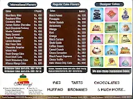 Cake Lounge menu 2