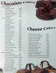 Bakers Bliss menu 1