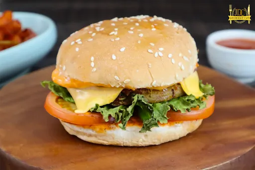 Paneer Paradise Burger Jain