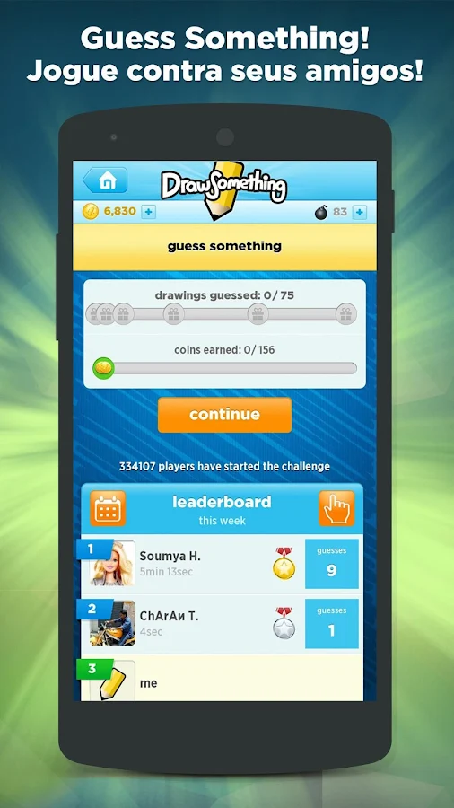   Draw Something by OMGPOP: captura de tela 