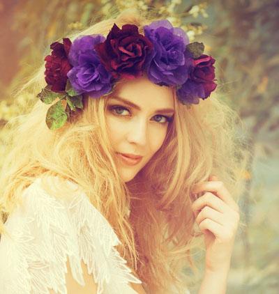 Android application Floral Crown. screenshort
