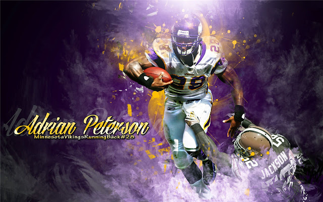 Adrian Peterson Themes & New Tab