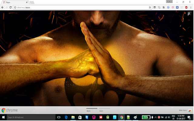 Iron-Fist Theme chrome extension