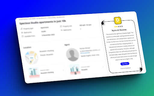 Kyna - AI Real Estate Property Insights