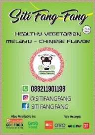 Siti Fang Fang Vegetarian menu 1