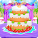 Cooking Colorful Wedding Cake icon