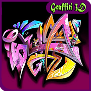 Graffiti Street Art Design  Icon