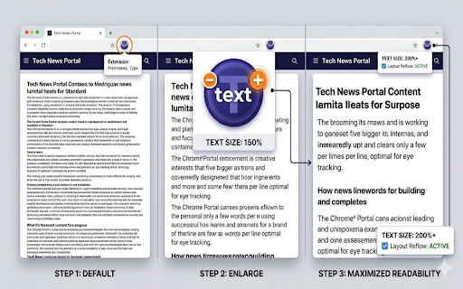 Text Size Enhancer screenshot 2