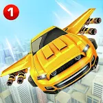 Cover Image of Descargar Flying Robot Car Transform - Robot Shooting Games 1.0.8 APK