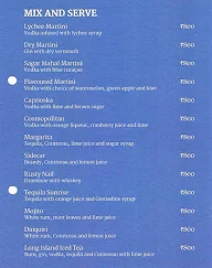 Ebony - The Golkonda Resort menu 2