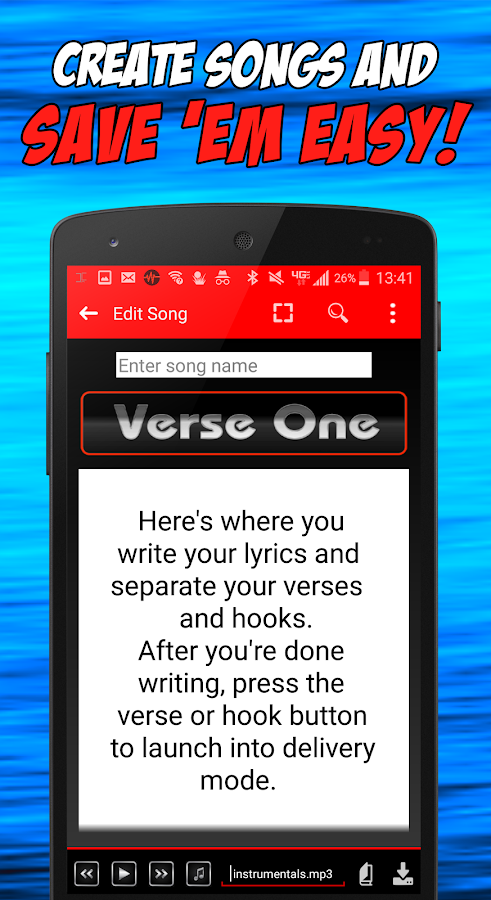 Write my own song lyrics online free