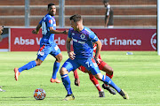 Bradley Grobler of SuperSport United has hit form of late but wil he reach 20 Premiership goals? /Lee Warren / Gallo Images