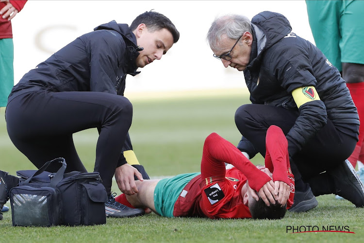 Maxime D'arpino est fixé sur la gravité de sa blessure : "Très dur à avaler pour moi"