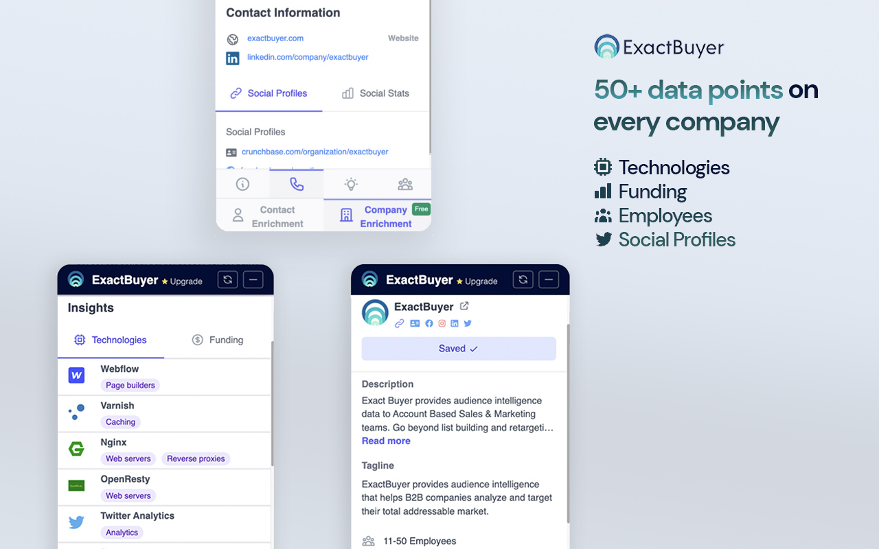 ExactBuyer: Realtime Contact & Company Finder Preview image 5