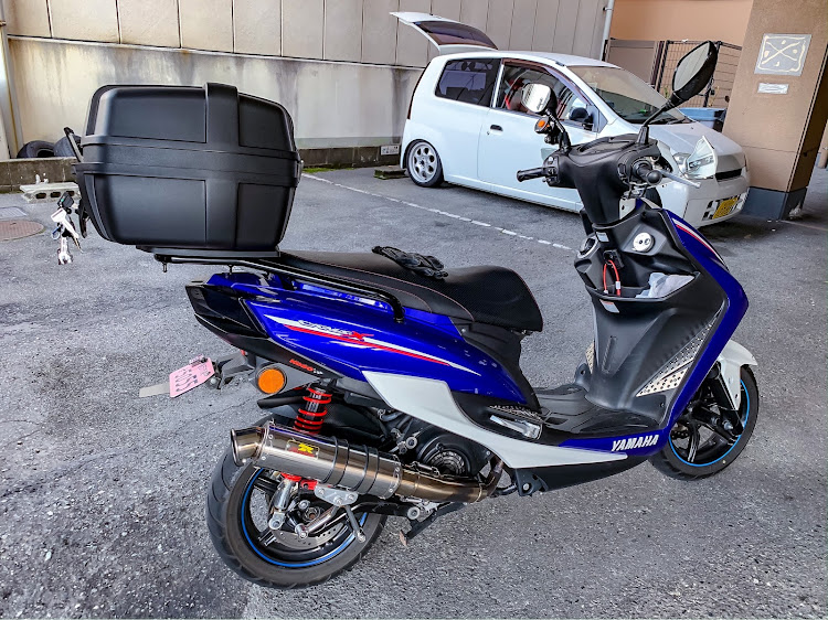 ミラのシグナスX 4型・シグナスX・YAMAHA・緊急事態宣言・志村けん追悼に関するカスタム事例の投稿画像6枚目