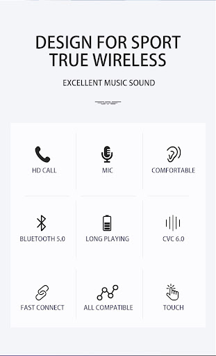 Title 7, Sport Headphone Bluetooth V5.0 for Active Lifes...