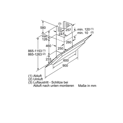 Máy hút mùi Bosch DWK09E851