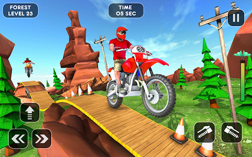 Screenshot Bike Stunt Racing Bike Games