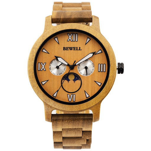 Title 2, Fashion Sports Quartz Wooden Watch for men and ...