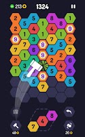 UP 9 Hexa Puzzle! Merge em all Screenshot