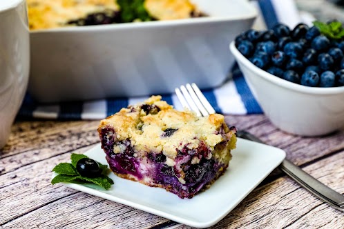 Fruit and Cream Cheese Coffee Cake