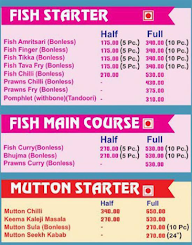 Mann Chicken Centre menu 1