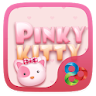 Pinky Kitty Go Launcher Theme icon