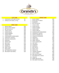 Caramella's Cake Shop & Cafe menu 4