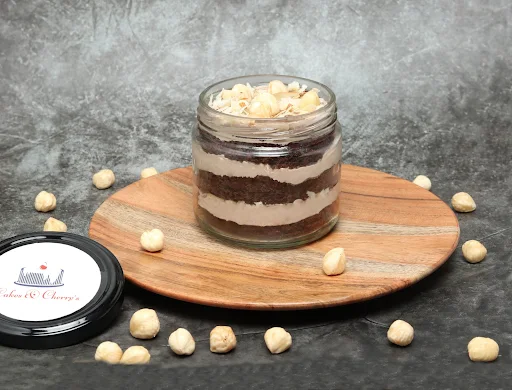 Hazelnut Chocolate Jar Cake