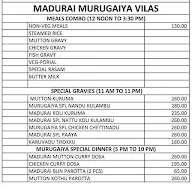 Madurai Murugaiya Vilas menu 8