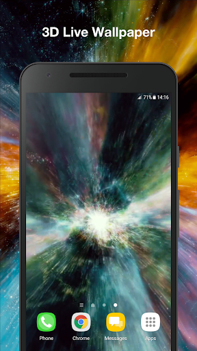 Screenshot Galaxy Space Live Wallpaper