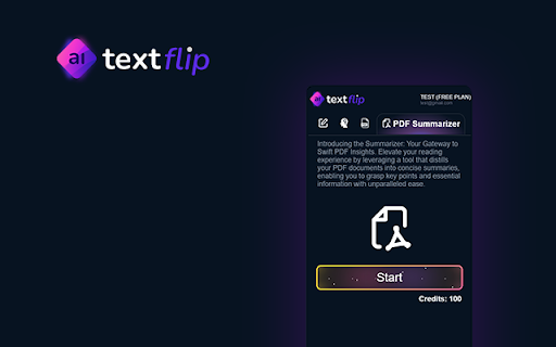 TextFlip: ChatGPT Rewriter, AI Humanizer, Chat PDF and Summarizer