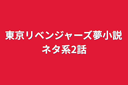 東京リベンジャーズ夢小説ネタ系2話